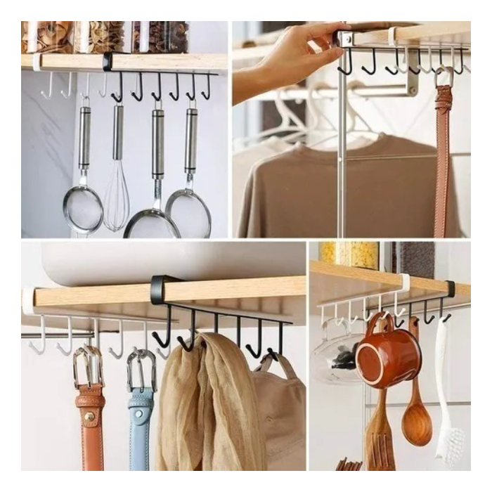 ORGANIZADOR  COLGANTE PORTA TAZA DE METAL