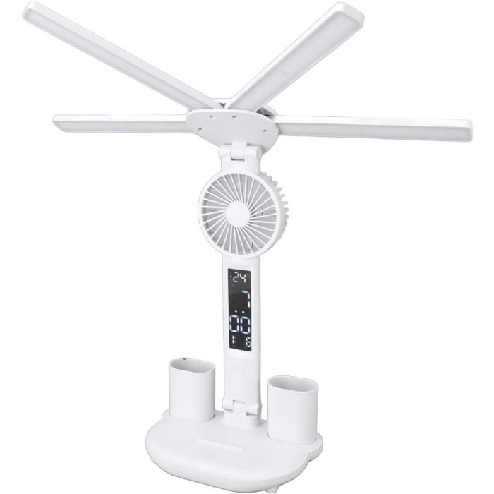 LÁMPARA LED CON VENTILADOR INTEGRADO