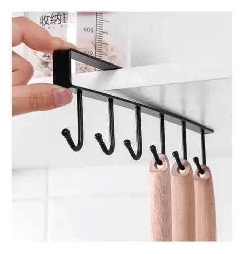 PORTA TAZAS COLGANTE DE METAL