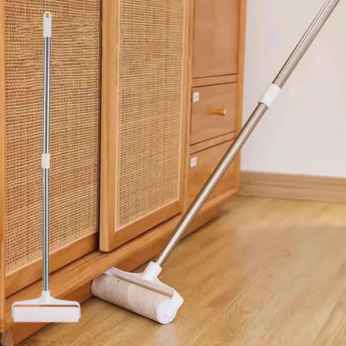 RODILLO ADHESIVO  SACA PELUSAS EXTENSIBLE  - SET 3 ROLLOS