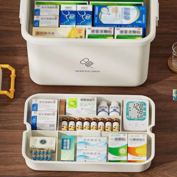 ORGANIZADOR BOTIQUÍN DE MEDICAMENTOS PREMIUM