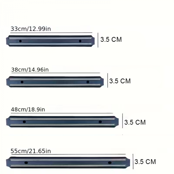 BARRA IMANTADA PARA CUCHILLOS 55CM