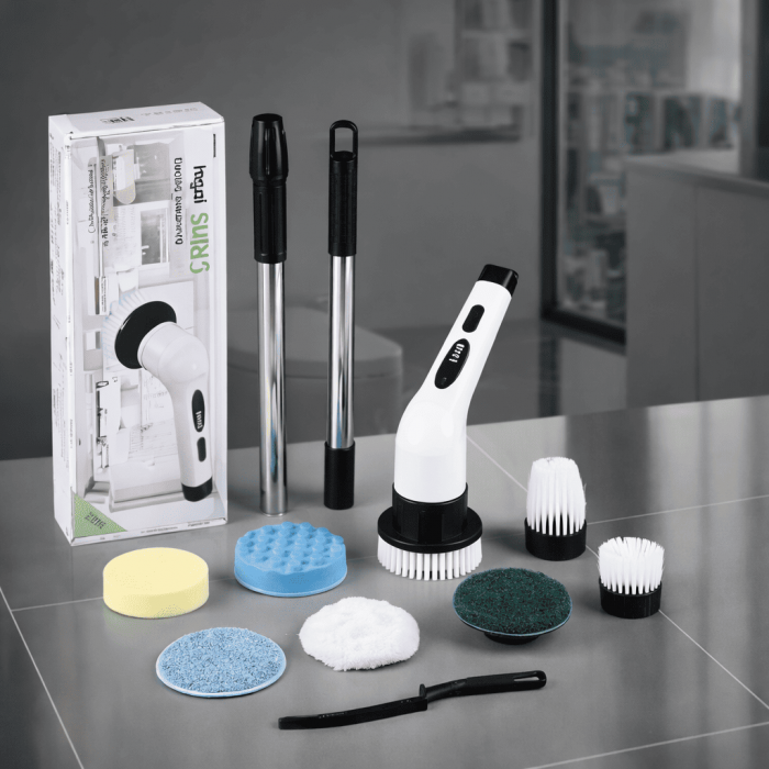 MULTICEPILLO ELÉCTRICO 9 EN 1 CON CABEZALES INTERCAMBIABLES